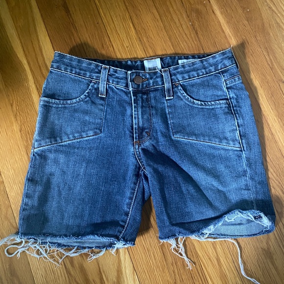 Vintage Salt Works Denim Cut off short- jorts - Picture 2 of 4